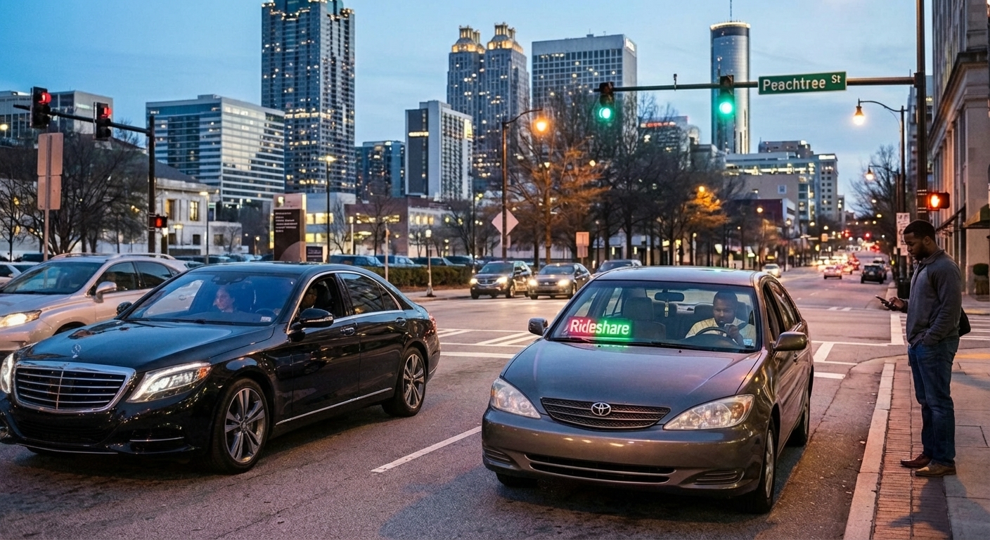 Are Chauffeured Rides in Atlanta a Better Choice Than Rideshare Apps?