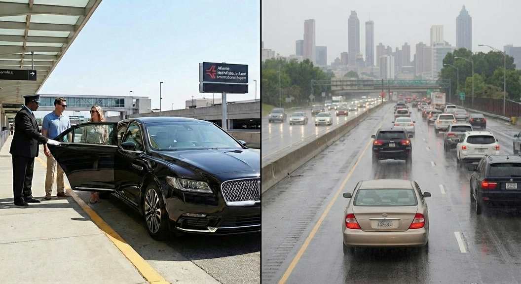 Airport Car Service in Atlanta vs Driving Yourself to the Airport