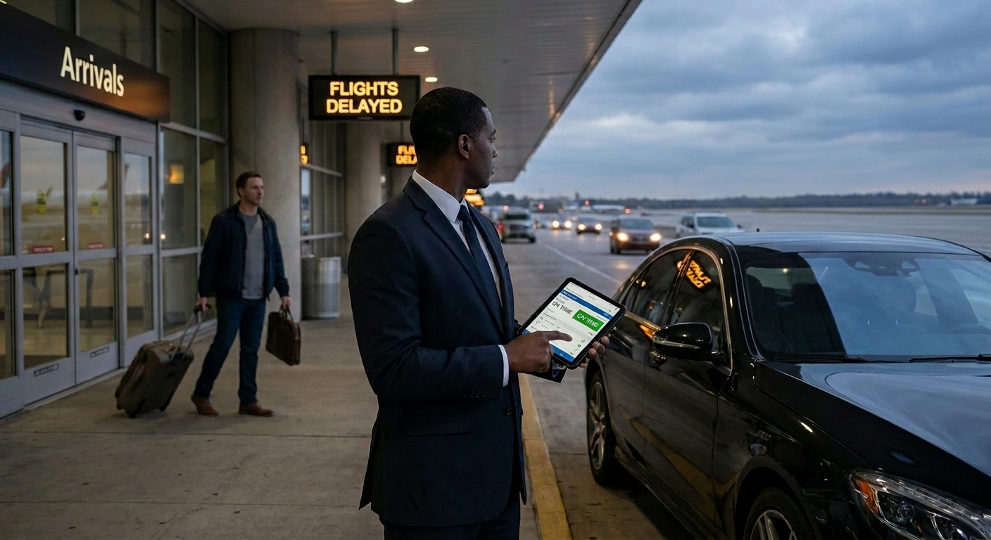 How Do Atlanta Airport Car Services Handle Flight Delays?